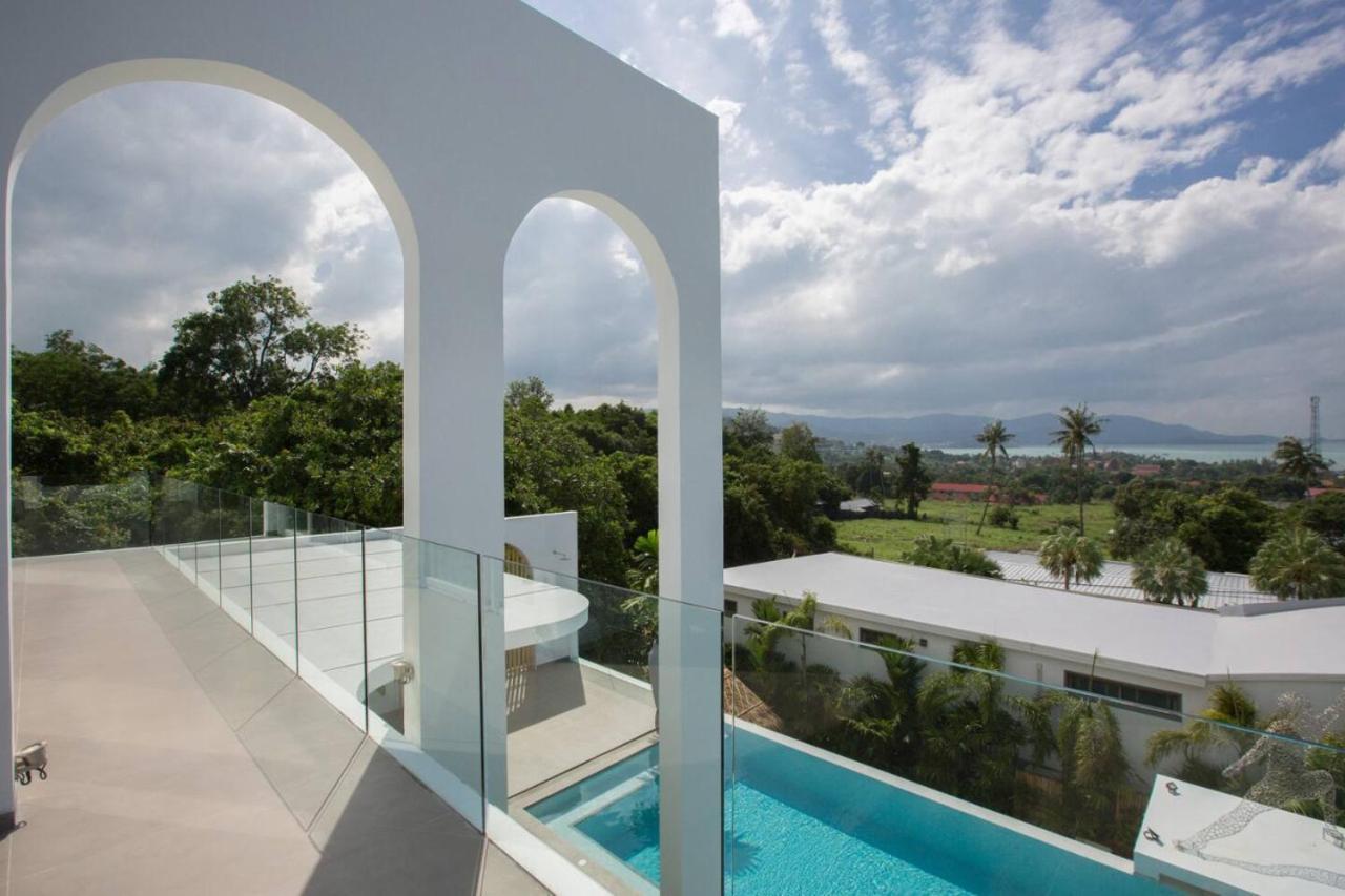 C Villa 8Br Luxury Seaview Villa, 2 Swimming Pools Ko Samui Eksteriør billede