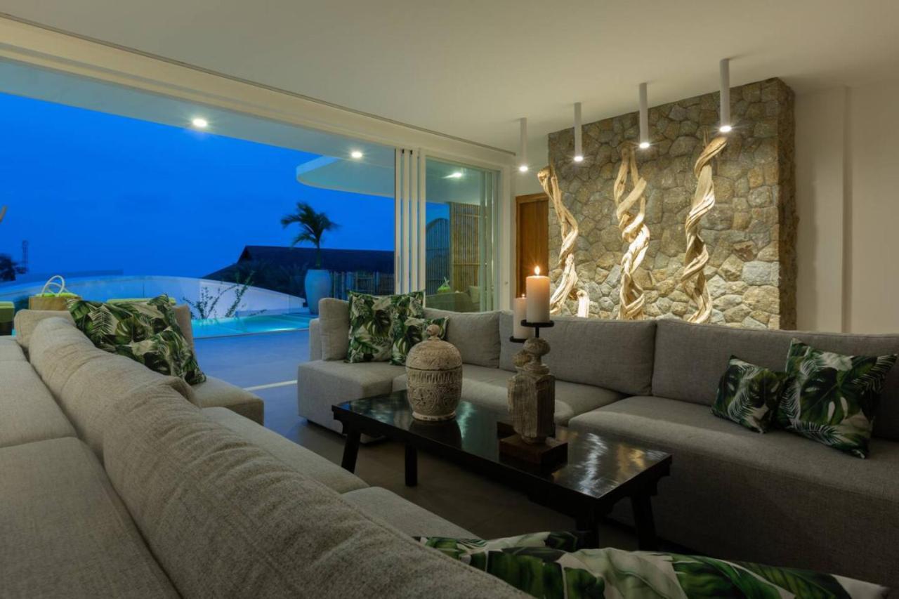 C Villa 8Br Luxury Seaview Villa, 2 Swimming Pools Ko Samui Eksteriør billede