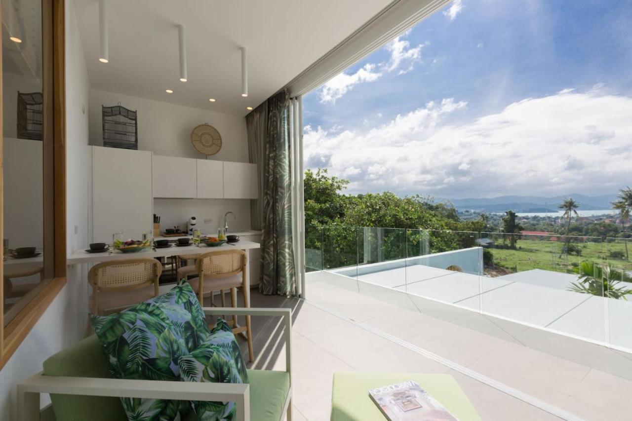 C Villa 8Br Luxury Seaview Villa, 2 Swimming Pools Ko Samui Eksteriør billede