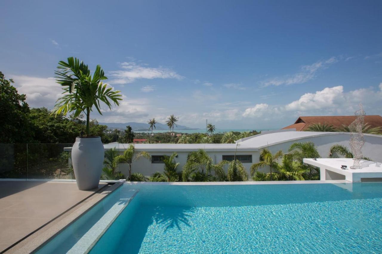 C Villa 8Br Luxury Seaview Villa, 2 Swimming Pools Ko Samui Eksteriør billede